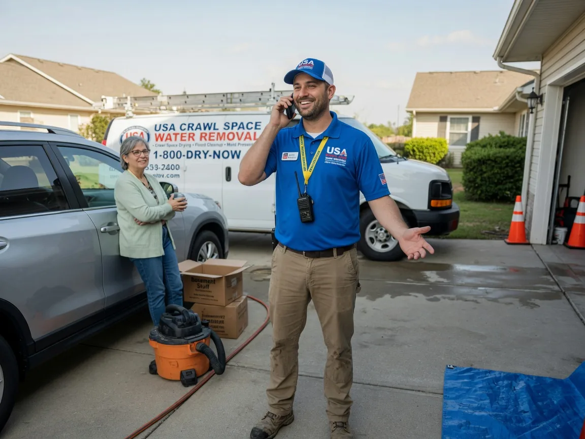 Crawl Space Water Removal Horntown, VA FAQs